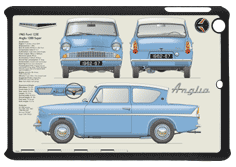 Ford Anglia Super 123E 1962-67 Small Tablet Covers